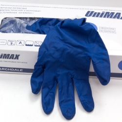 Перчатки латексные UniMAX 11 25пар/упак M
