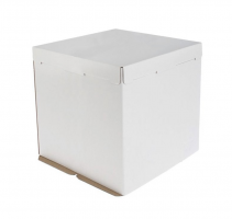 Коробка для торта белая 500х500х500 мм. в упаковке 10шт.
