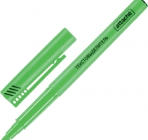 Текстовыделитель Attache зеленый (толщина линии 1-3 мм)