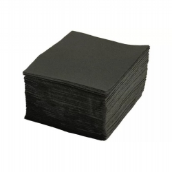 Салфетки бумажные 1-слойные 33х33 черные 300 штук в упаковке в коробке 9 упаковок